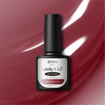 ENII NAILS Jelly Gel 03 Berry Wine 10 ml