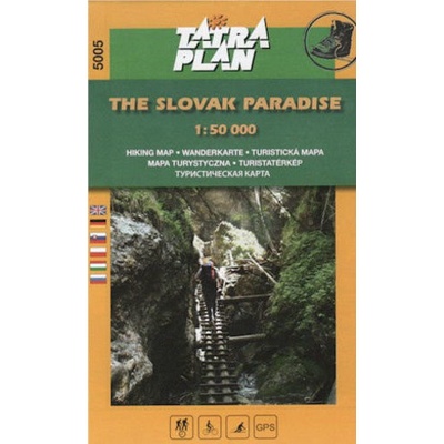 Mapa The Slovak Paradise