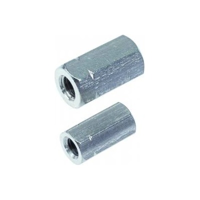 Uncanny Brand Zinc-plated connecting nut m-10