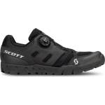 SCOTT Мъжки обувки за планинско колоездене Scott Sport Crus-r Flat Boa Cycling shoes - Black / Silver - размер 47 (EU) (036-1209-0118)