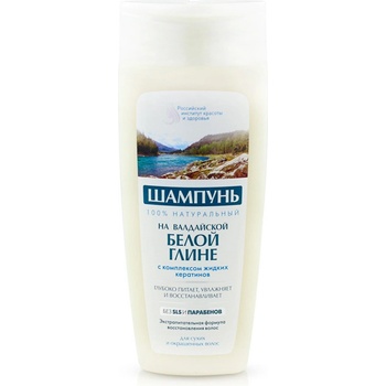 Fito Kosmetik šampon s valdajským bílým jílem a komplexem tekutých keratinů 270 ml