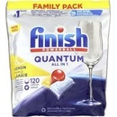Tablety a kapsle do myčky Finish Quantum All in 1 kapsle do myčky nádobí Lemon Sparkle 120 ks