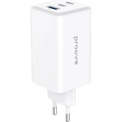 Proove Pocket GaN Max 100W мрежово зарядно устройство (2×Type-C + USB) (WCPG10012202)