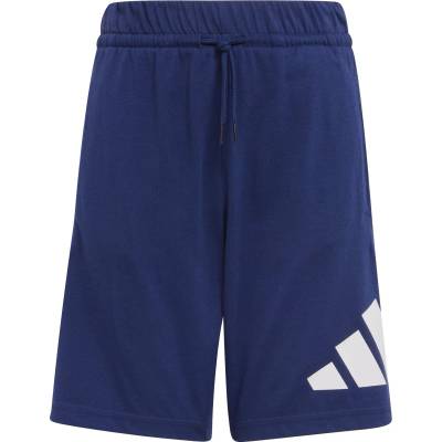 Adidas Детски къси панталони adidas Kid's Bold Knit Shorts 210 Shorts - Dark Blue / White - размер 164 (EU) (701-3544-0214)