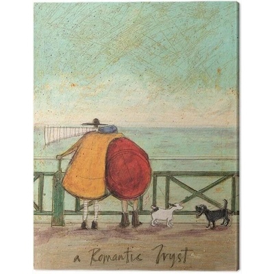 Obraz na plátne Sam Toft - A Romantic Tryst, 2 cm - 30×40 cm