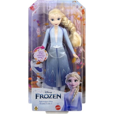 Mattel Ľadové kráľovstvo 2 Spievajúca Elsa HXD35