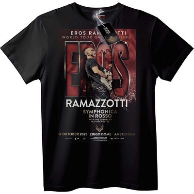NOONEBRAND Тениска Symphonica турне на Eros Ramazzotti - M, White