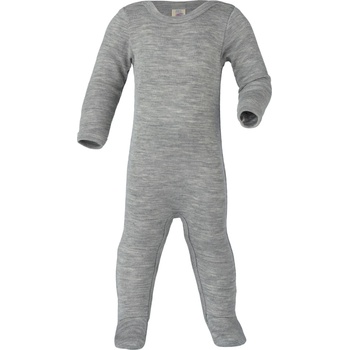 Engel Детски цял костюм Engel Kids' Onesie with Press Studs Overall - Hellgrau Melange - размер 86/92 (EU) (704-2803-0314)
