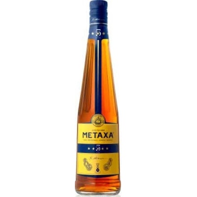 Metaxa 5* 38% 0,7 l (holá láhev)