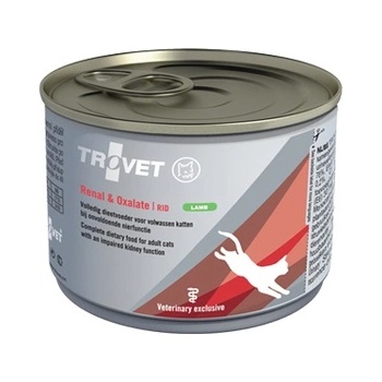 TROVET RID Renal & Oxalate (за котки) 100 г - агнешко
