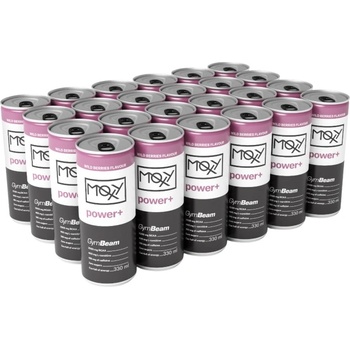 Image 1 of GymBeam MOXY power+ Energy Drink 330 ml [24 x 330 мл] Горски плодове
