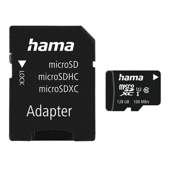 Hama microSDXC 128GB Class 10 124158
