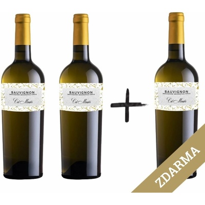 2+1 Col Moniér Sauvignon 0,75 l 12% (holá láhev)