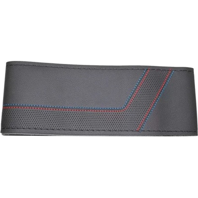 Калъф за волан за шиене - Sport - черен цвят с червени шевове (SW02)