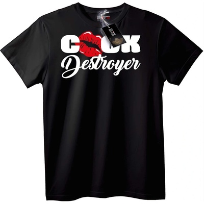 NOONEBRAND Тениска Cock Destroyer - 7XL, Black