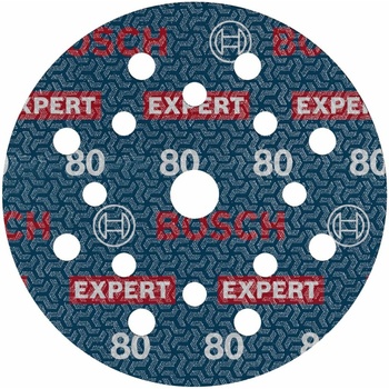 BOSCH Fóliový brúsny kotúč EXPERT O780, 125 mm, G80 2608902400