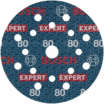 BOSCH Fóliový brúsny kotúč EXPERT O780, 125 mm, G80 2608902417
