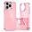 HQWear Glitter Case за iPhone 16e - розов (5907769374654)