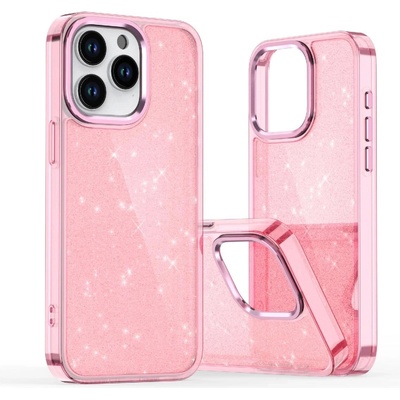 HQWear Glitter Case за iPhone 16e - розов (5907769374654)