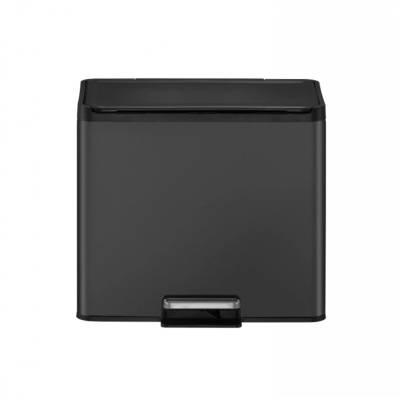 EKO-Europe EKO Кош за разделно събиране ESSENTIAL- 2 х 15 л. - черен (EKO 822844 - Black)