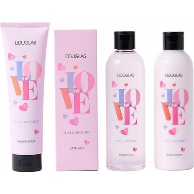 Douglas КОМПЛЕКТ DOUGLAS Seasonal Love Is All Around Gift Set Душ гел дамски
