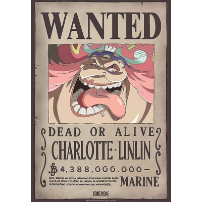 GB eye Мини плакат GB eye Animation: One Piece - Big Mom Wanted Poster (Series 2) (ABYDCO786)