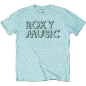 Roxy Music Disco Logo Sky Blue M Риза (ROXTS02MLB02)