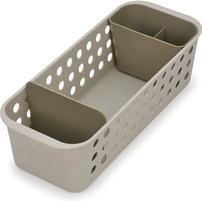 JOSEPH JOSEPH Zásobník do koupelny EasyStore 70586, úzký, ecru