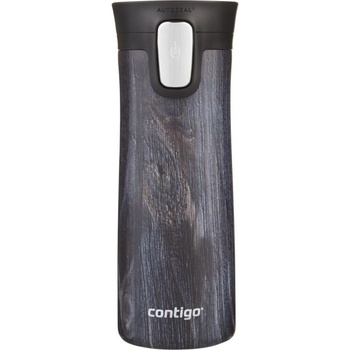 Contigo Термочаша Contigo Pinnacle Couture Indigo Wood, 0.42л. , неръждаема стомана, черна (2104545)