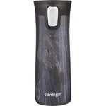 Contigo Термочаша Contigo Pinnacle Couture Indigo Wood, 0.42л. , неръждаема стомана, черна (2104545)