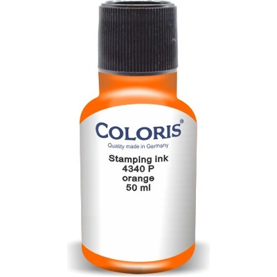 Coloris Razítková barva 4340 P oranžová 50 ml