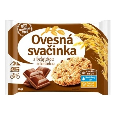 Fammilky Ovesná svačinka s belgickou čokoládou 36 g