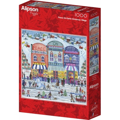 Alipson Vianočná dedina Peace On Earth 1000 dielov