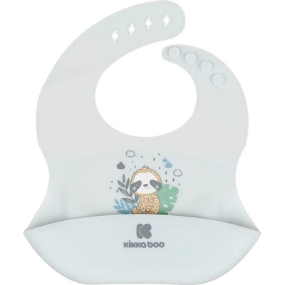 KikkaBoo Силиконов лигавник KikkaBoo - Savanna, Friends Blue (31303030027)
