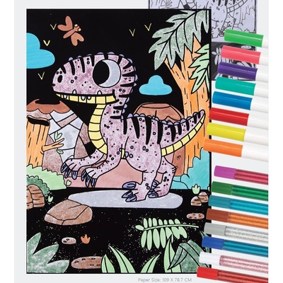 Tookyland Zamatové maľovanie Dinosaurus