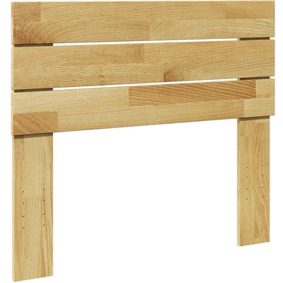 vidaXL табла за глава 75 cm Дъб от масивна дървесина (851974)