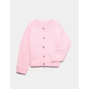 Marks & Spencer Къдрав кардиган (6-16 години) Marks & Spencer розова Marks & Spencer | Rozov | Момичешки | 7-8 години