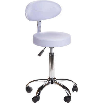 Beauty System kosmetická stolička s opěradlem BD-9934 levandulová