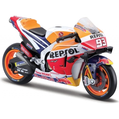 Maisto Motocykl Repsol Honda Team 2021 93 Marc Marquez 1:18