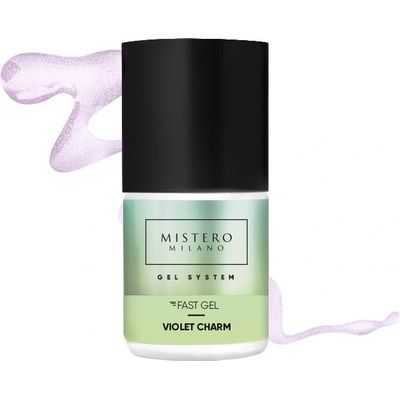 Mistero Milano Jednofázový gel Fast gel violet charm 12ml