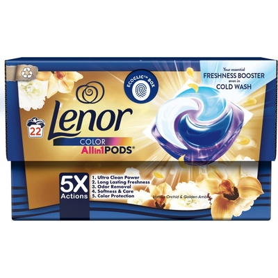 Lenor Allin1 Color Gold Orchid kapsle 22 PD