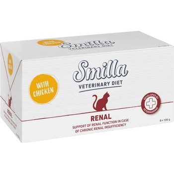 Smilla Veterinary Diet Renal kuřecí hovězí 8 x 100 g