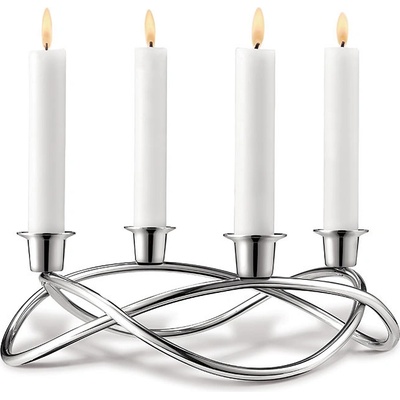Georg Jensen Svícen Season pro 4 svíčky - 260 mm