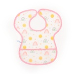 Sevibaby Силиконов лигавник Цвят розов слънце и дъга