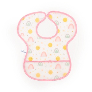 Sevibaby Силиконов лигавник Цвят розов слънце и дъга