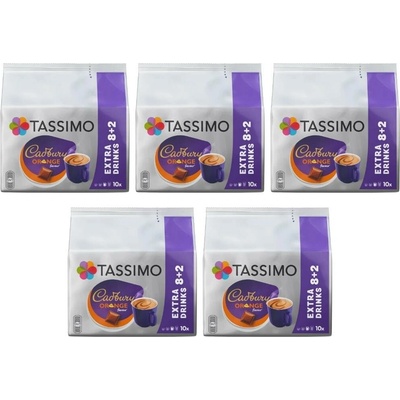 Jacobs Douwe Egberts Tassimo Cadbury Orange horká čokoláda 5 x 8 ks