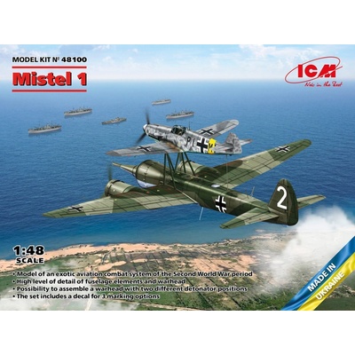 ICM Mistel 1 German WWII Composite Aircraft 48100 1:48