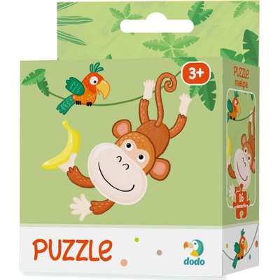 dodo Детски пъзел Dodo от 16 части - Маймуна (300164)