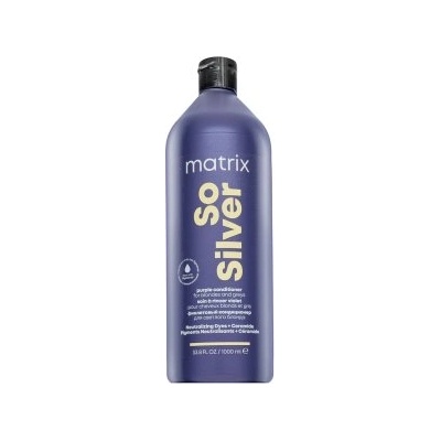 Matrix Total Results Color Obsessed So Silver Conditioner Балсам за платиново руса и сива коса 1000 ml