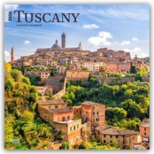 Browntrout Verlags GmbH Tuscany - Toskana 2026 - 16-Monatskalender | BrownTrout Publishers Inc